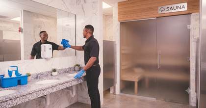 Restroom & Sauna Sanitization